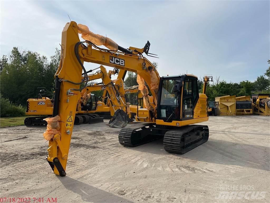 JCB 131X LC Kāpurķēžu ekskavatori