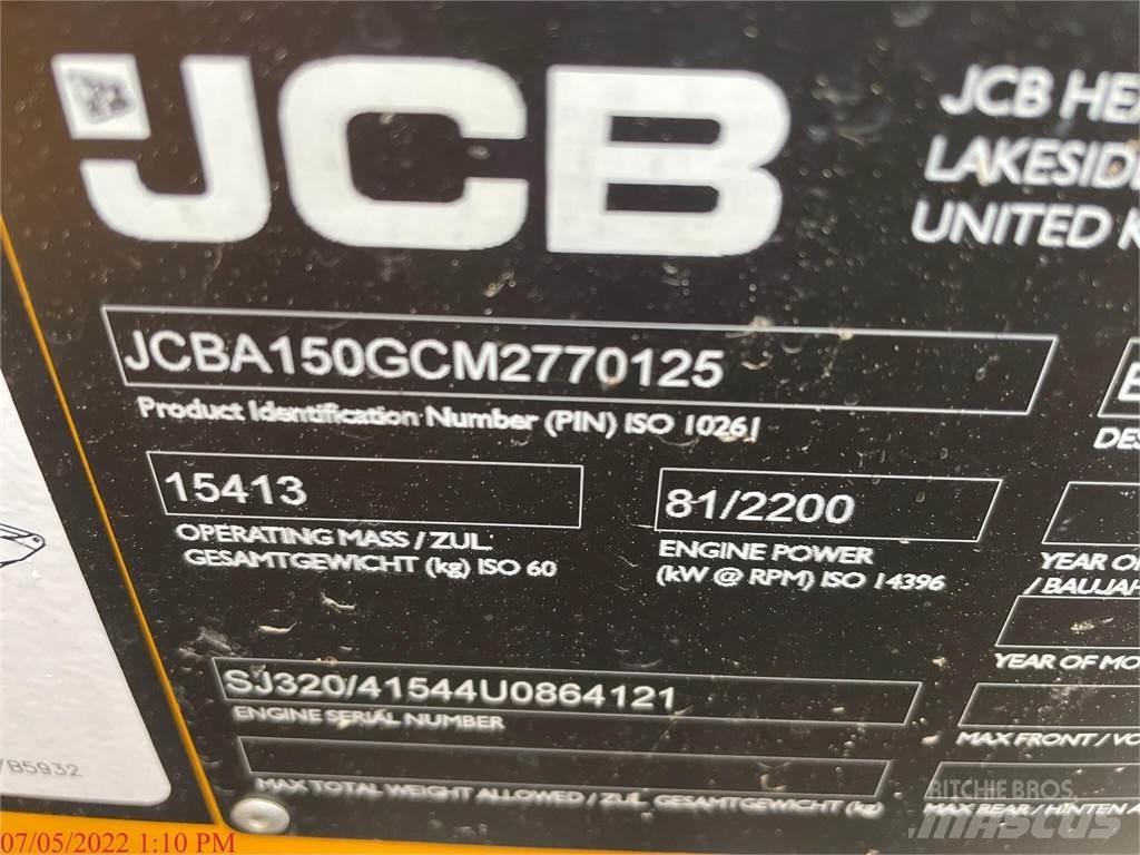 JCB 150X Kāpurķēžu ekskavatori