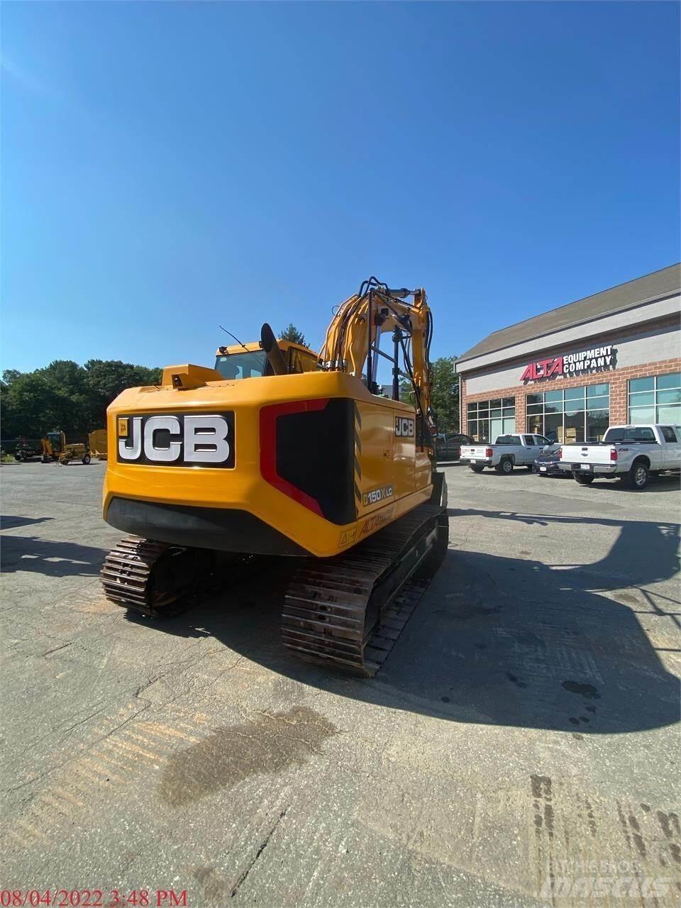 JCB 150X Kāpurķēžu ekskavatori