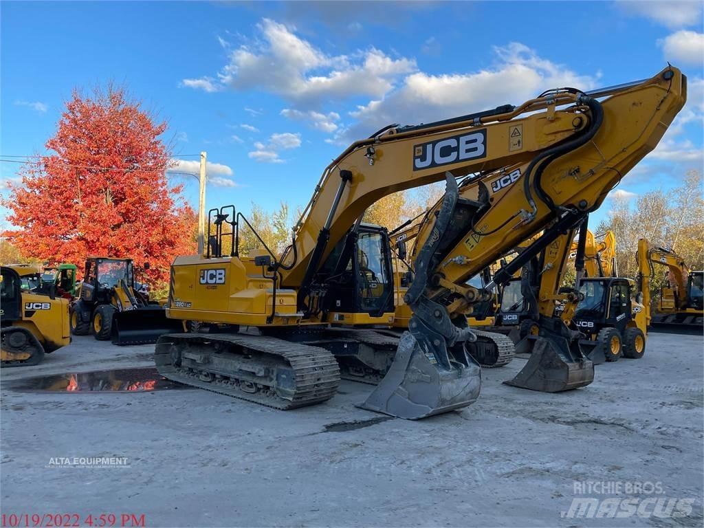 JCB 220X Kāpurķēžu ekskavatori