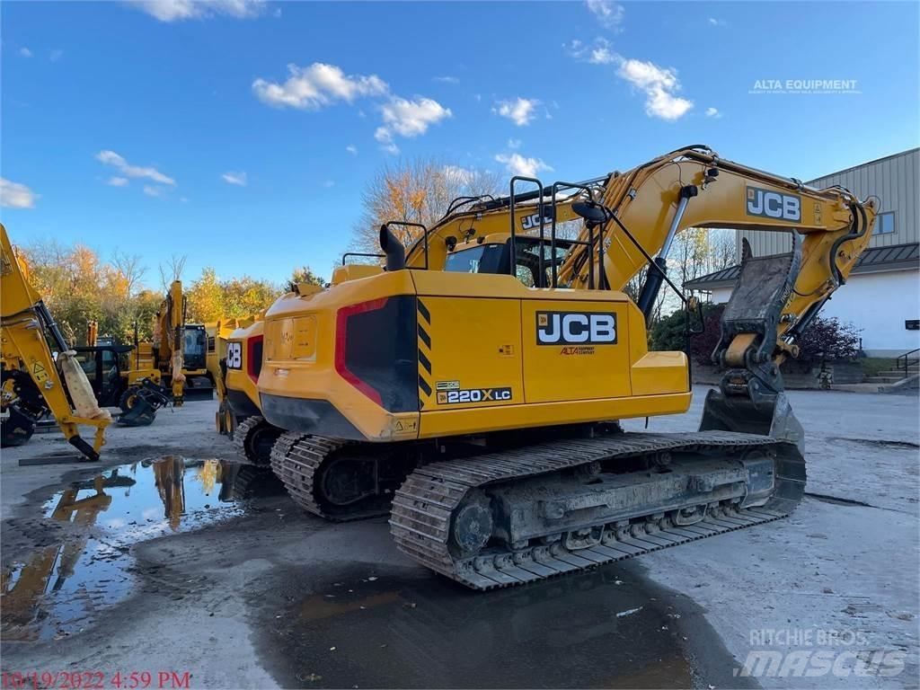 JCB 220X Kāpurķēžu ekskavatori