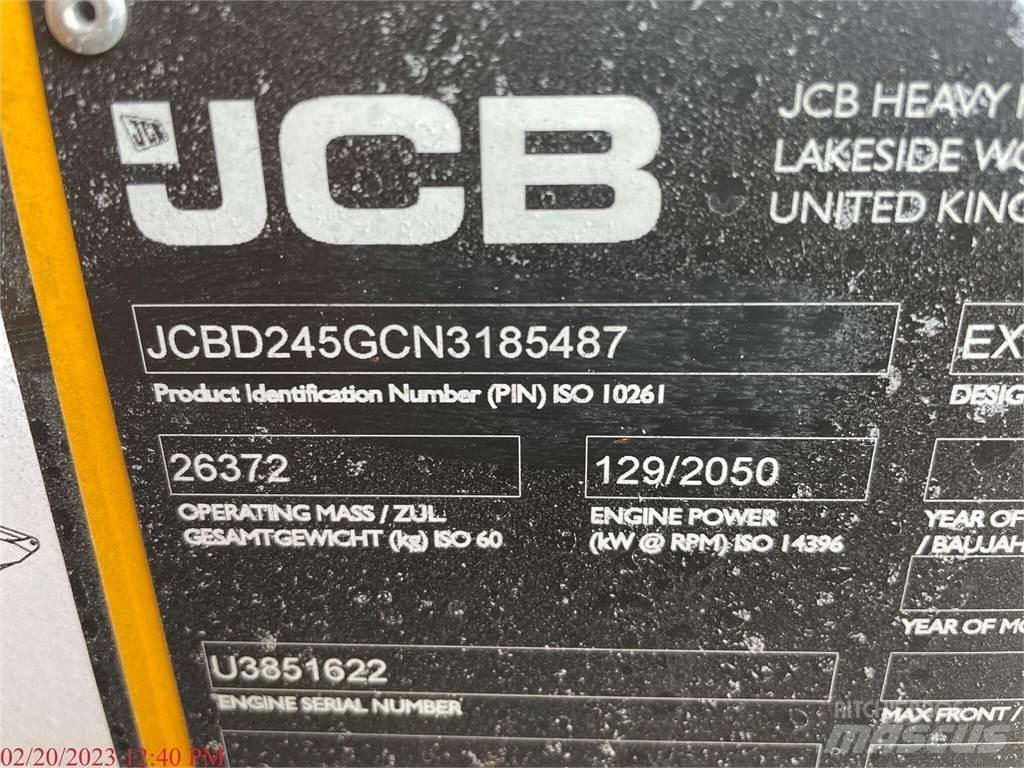 JCB 245XR Kāpurķēžu ekskavatori