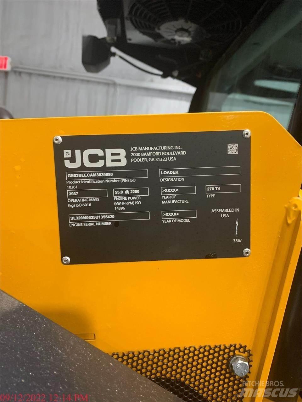 JCB 270 Lietoti riteņu kompaktiekrāvēji