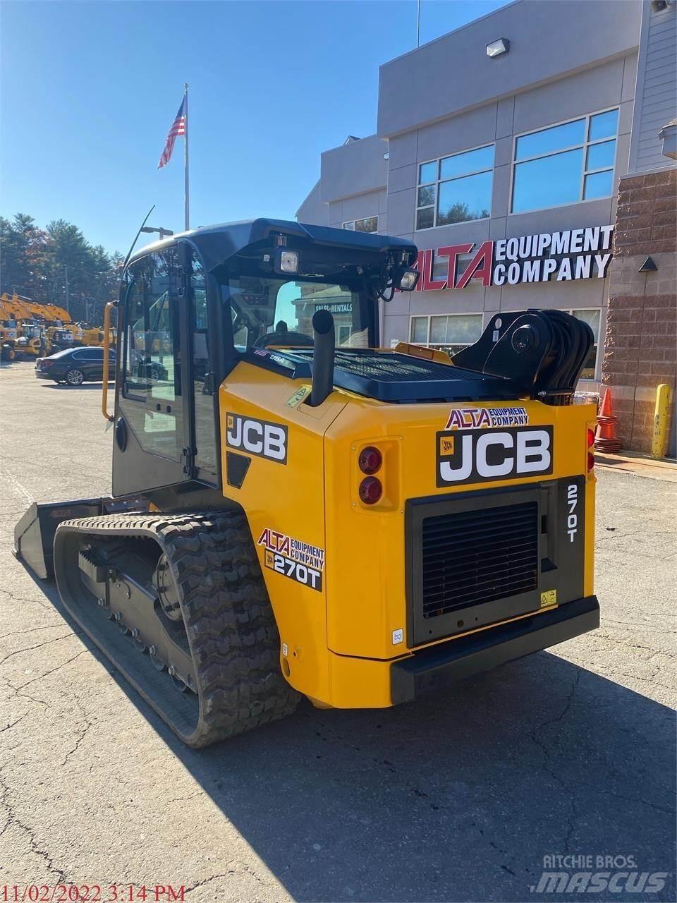 JCB 270T Lietoti riteņu kompaktiekrāvēji