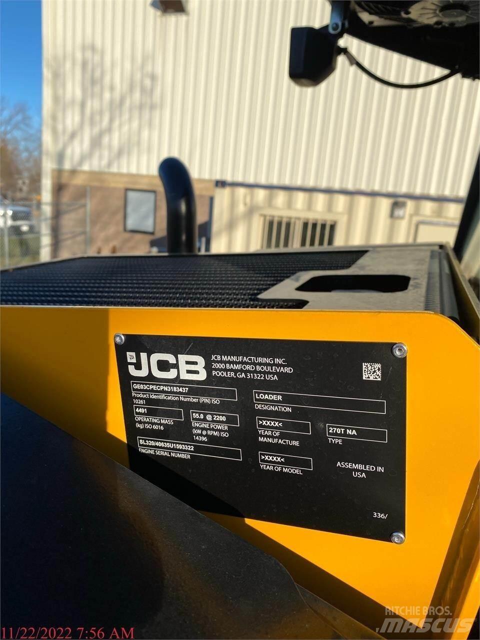JCB 270T Lietoti riteņu kompaktiekrāvēji