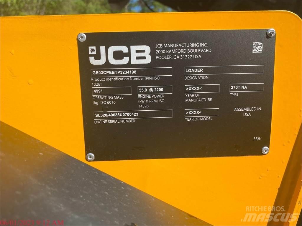 JCB 270T Lietoti riteņu kompaktiekrāvēji