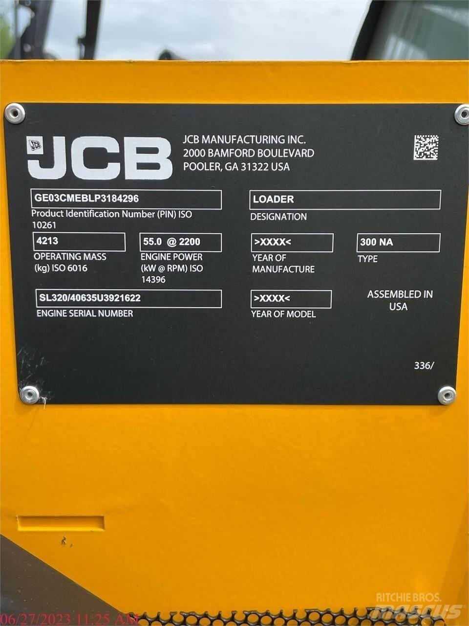JCB 300 Lietoti riteņu kompaktiekrāvēji