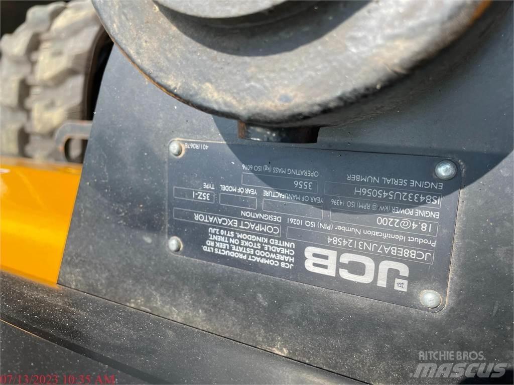 JCB 35Z-1 Mini ekskavatori < 7 t