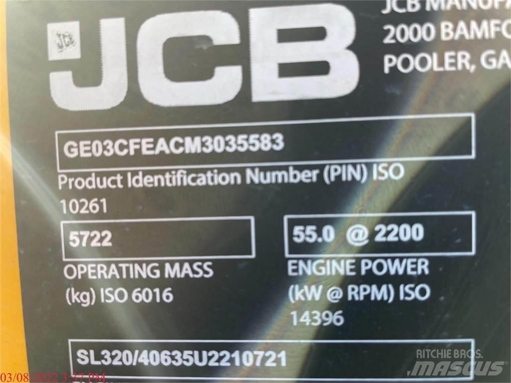 JCB 3TS-8T Lietoti riteņu kompaktiekrāvēji
