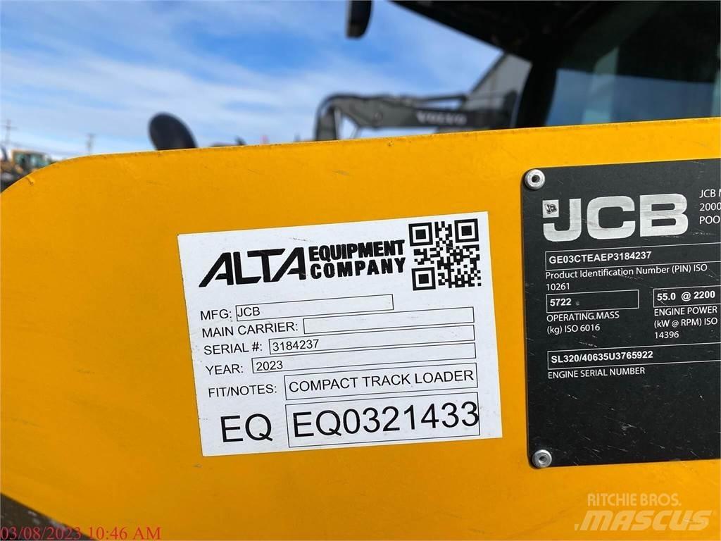 JCB 3TS-8T Lietoti riteņu kompaktiekrāvēji