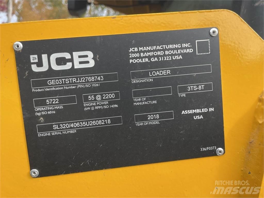 JCB 3TS-8T Lietoti riteņu kompaktiekrāvēji