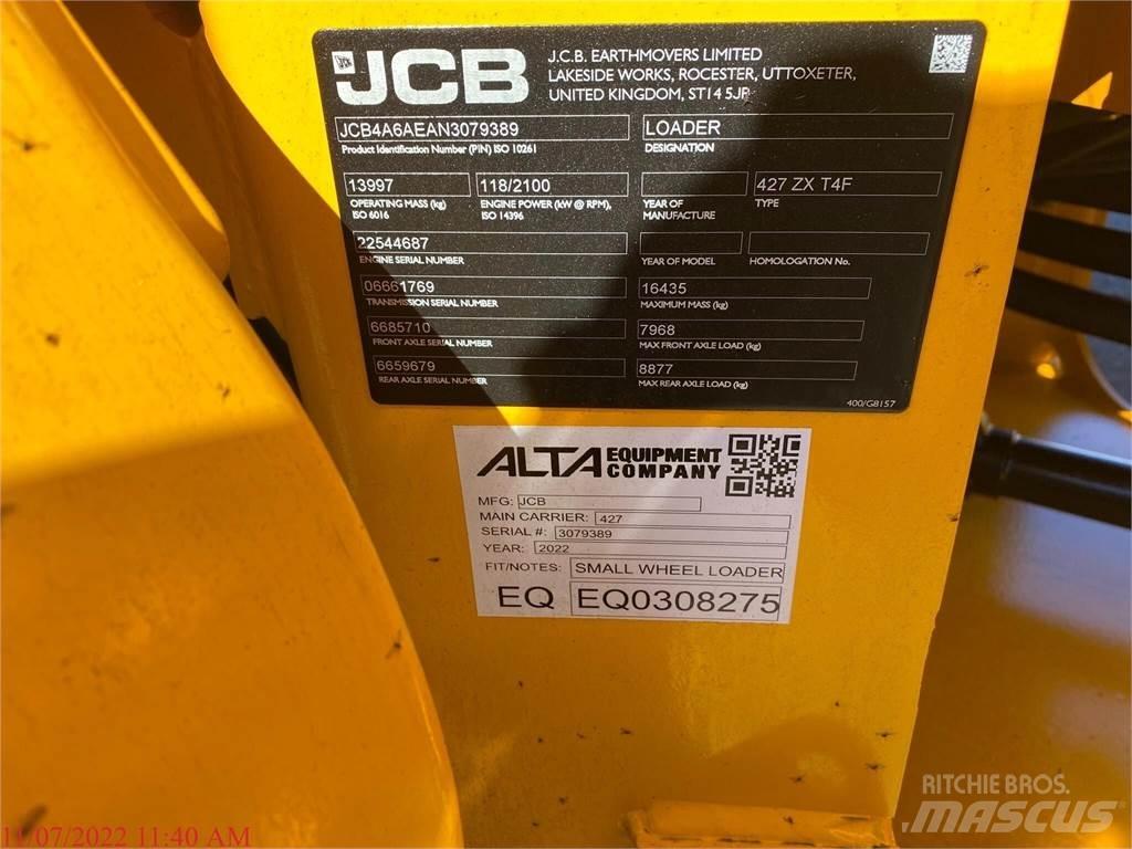 JCB 427 Iekrāvēji uz riteņiem