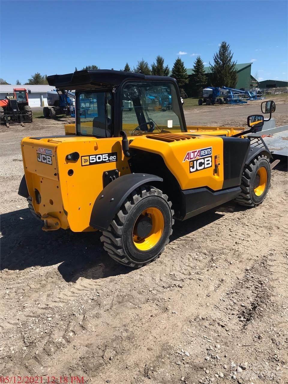 JCB 505-20TC Teleskopiskie manipulatori