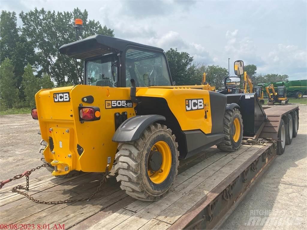 JCB 505-20TC Teleskopiskie manipulatori