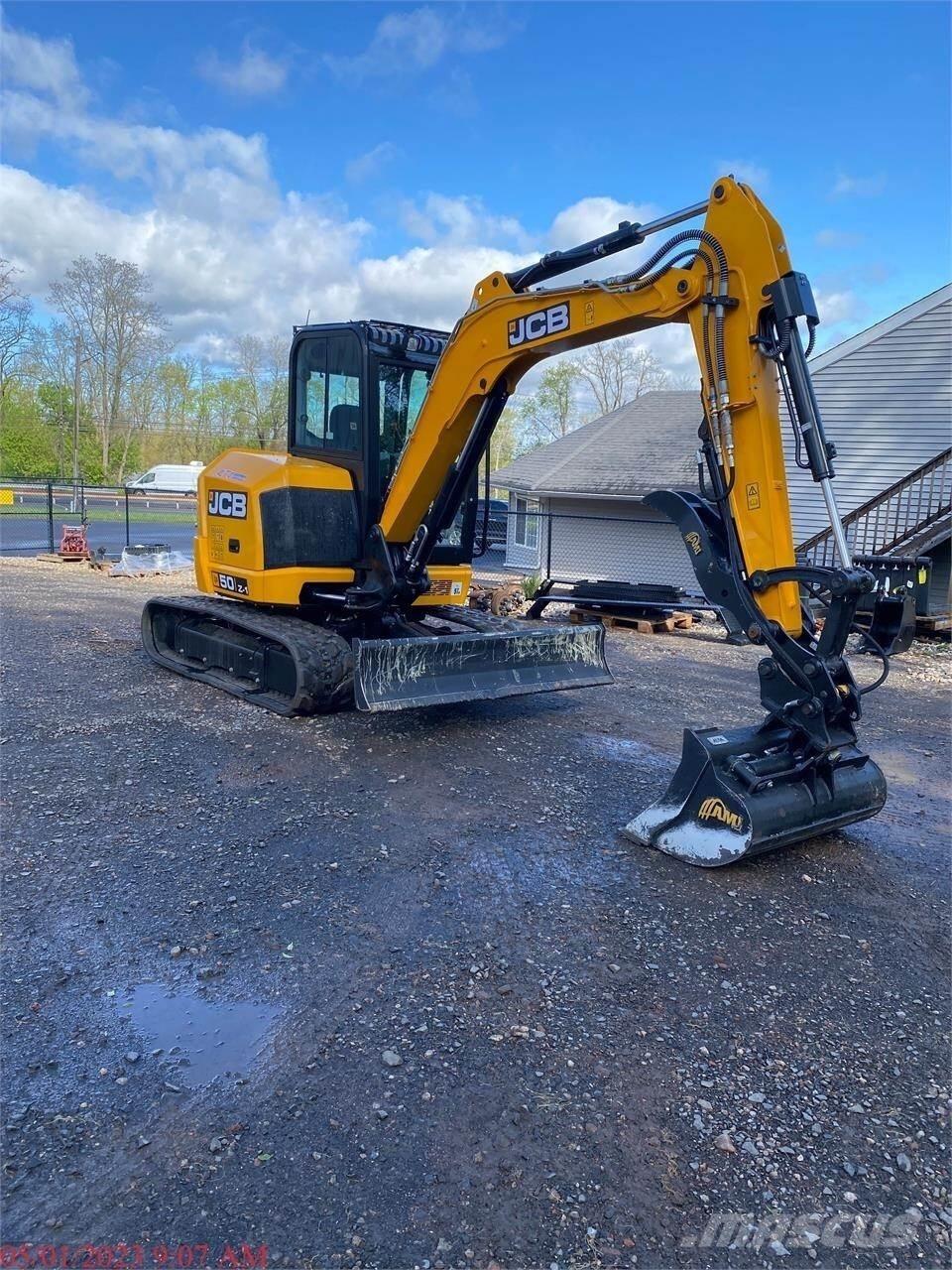 JCB 50Z-1 Mini ekskavatori < 7 t