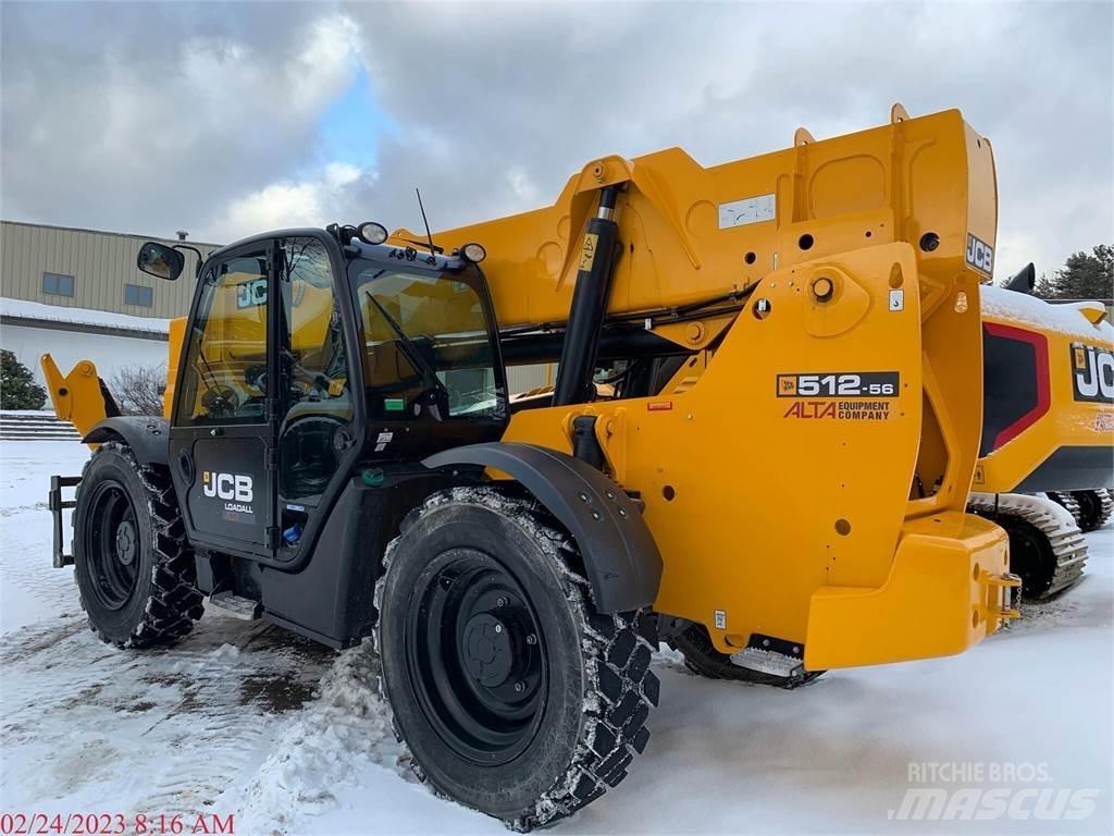 JCB 512-56 Teleskopiskie manipulatori