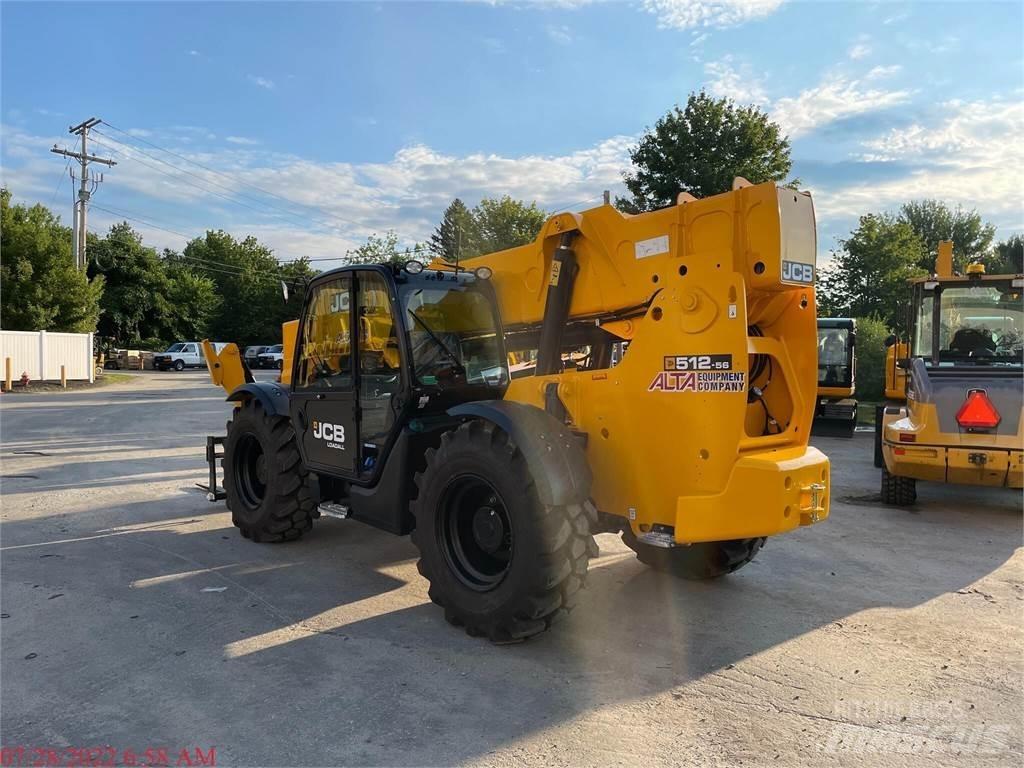 JCB 512-56 Teleskopiskie manipulatori
