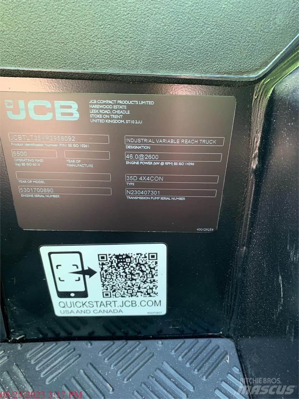 JCB 77-52D Teleskopiskie manipulatori