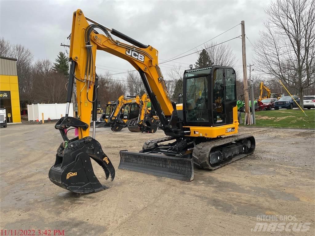 JCB 85Z-2 Kāpurķēžu ekskavatori