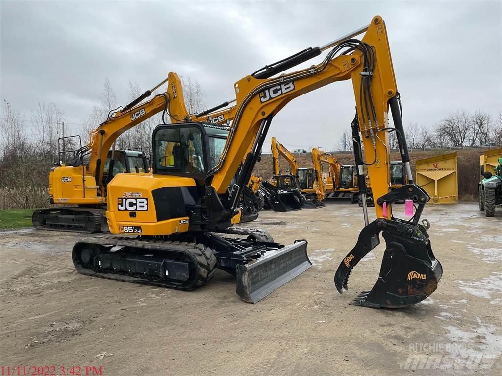 JCB 85Z-2 Kāpurķēžu ekskavatori