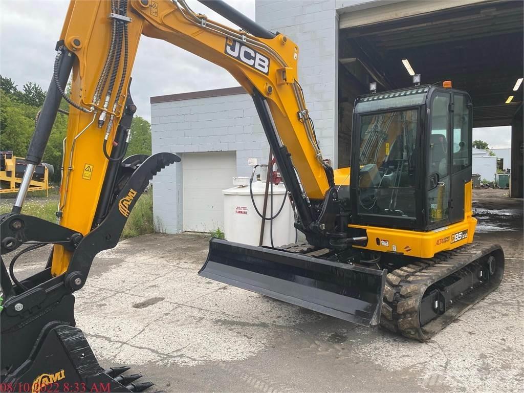 JCB 85Z-2 Kāpurķēžu ekskavatori