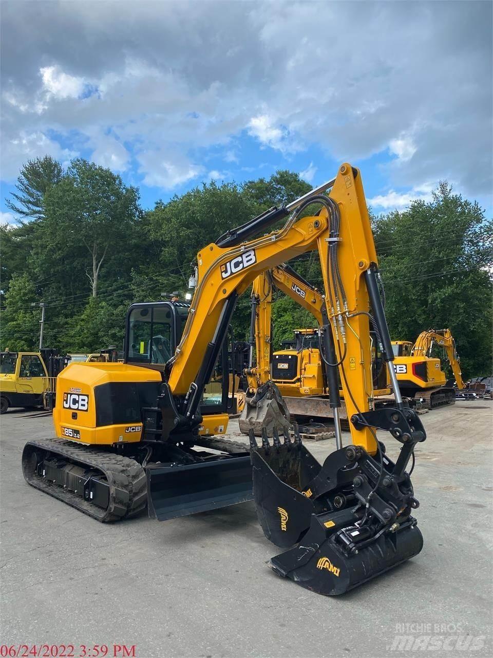 JCB 85Z-2 Kāpurķēžu ekskavatori