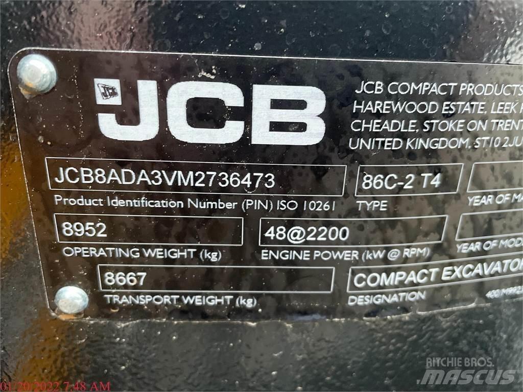 JCB 86C-2 Kāpurķēžu ekskavatori
