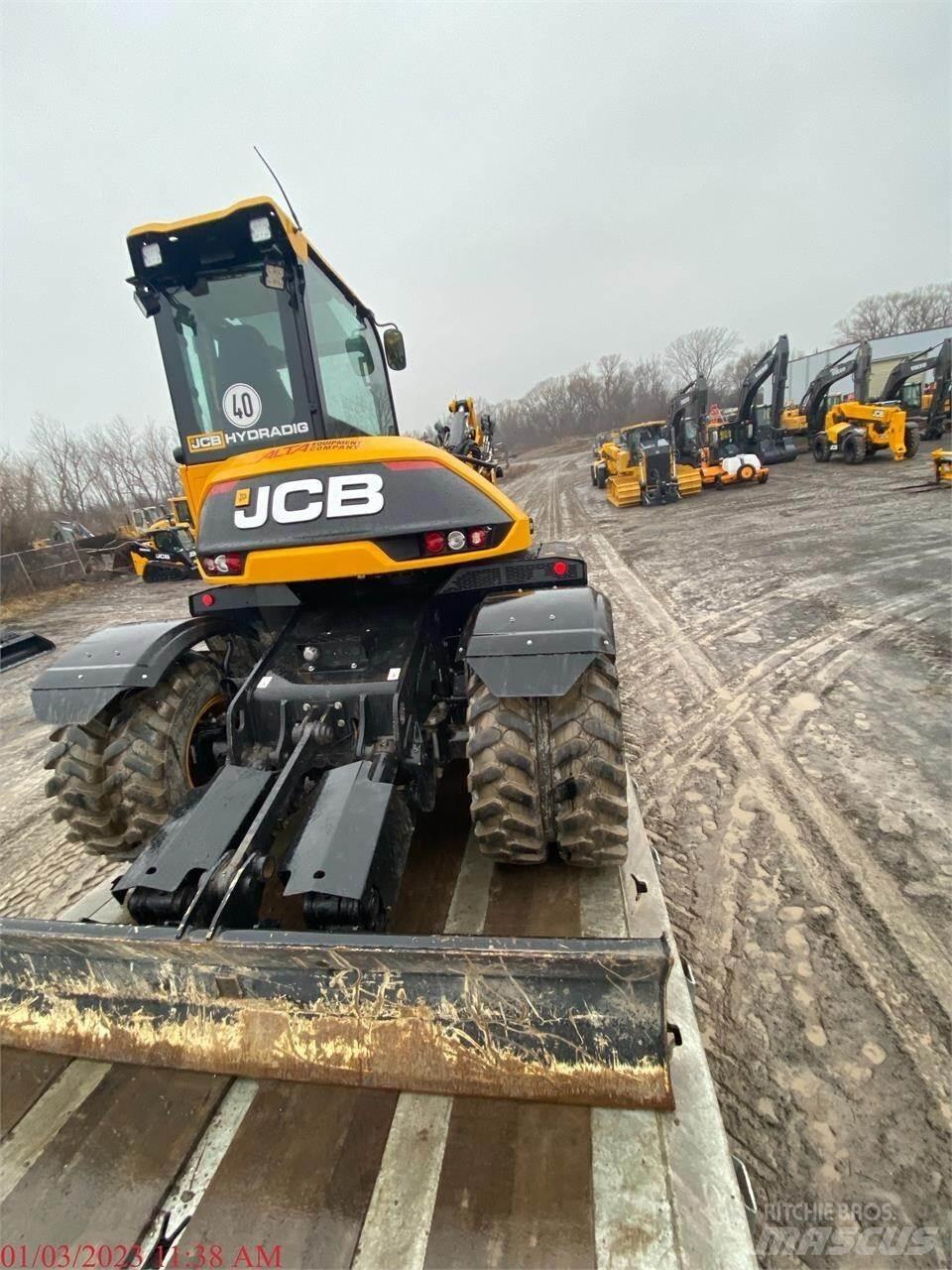 JCB HD110W Ekskavatori uz riteņiem