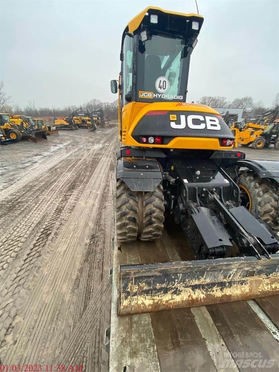 JCB HD110W Ekskavatori uz riteņiem