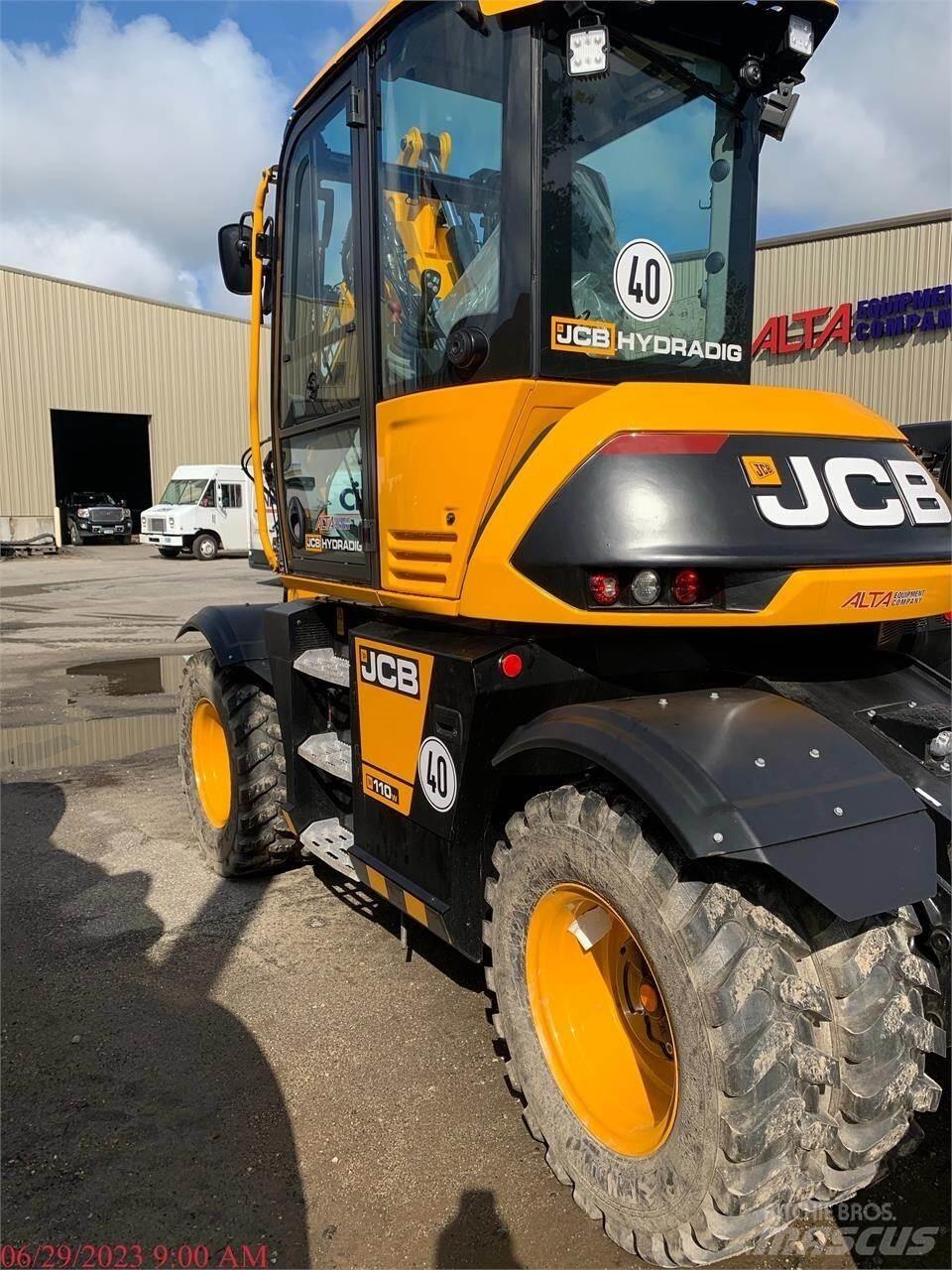JCB HD110W Ekskavatori uz riteņiem