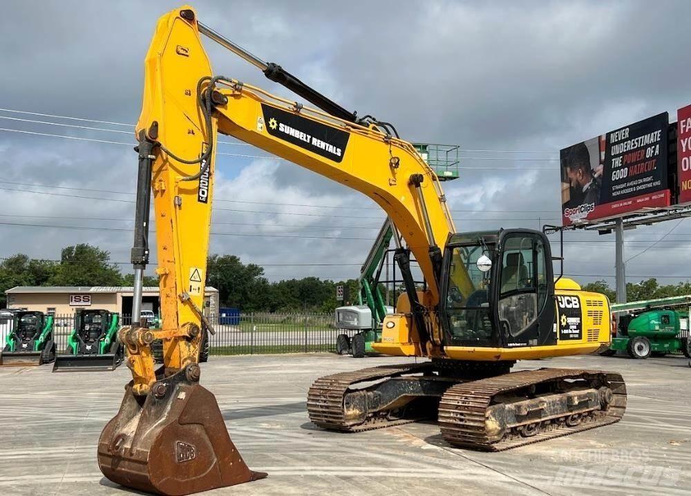 JCB JS220 LC Kāpurķēžu ekskavatori