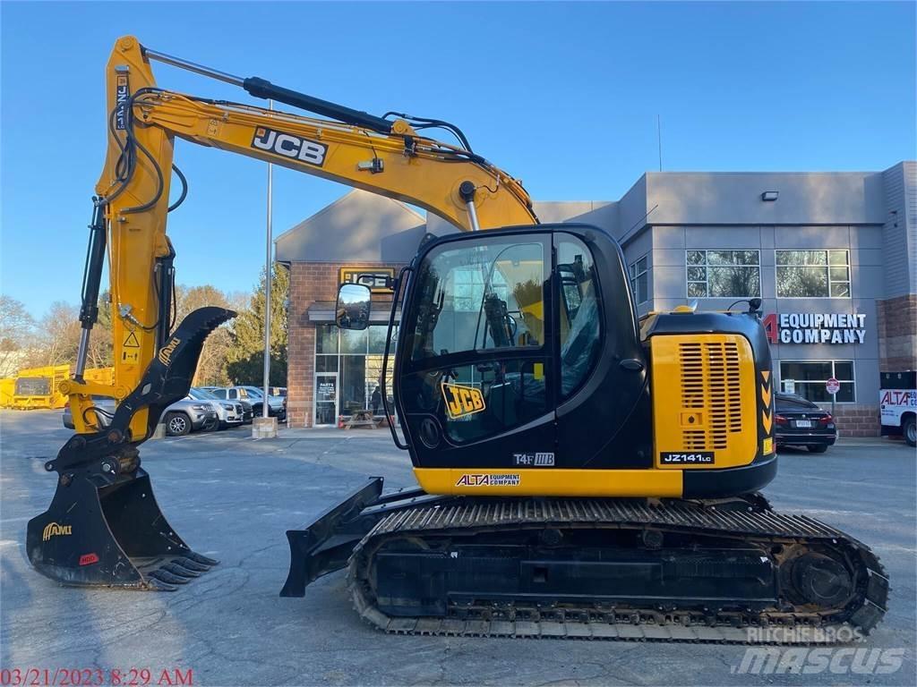 JCB JZ141 LC Kāpurķēžu ekskavatori