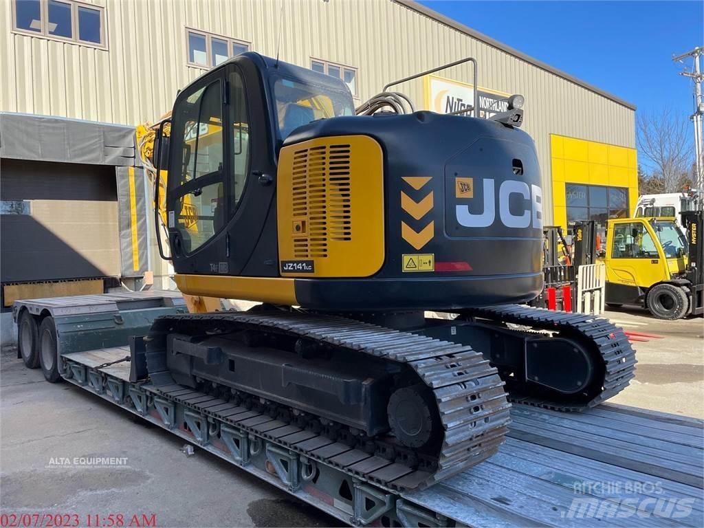 JCB JZ141 LC Kāpurķēžu ekskavatori