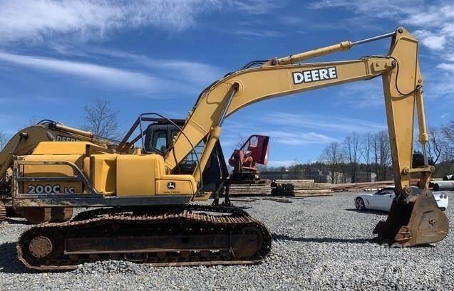 John Deere 200C LC Kāpurķēžu ekskavatori