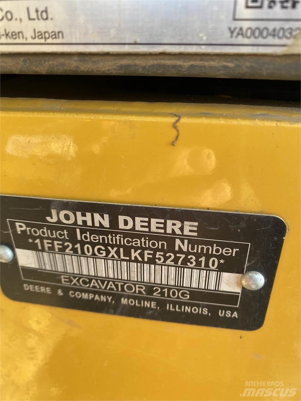 John Deere 210G LC Kāpurķēžu ekskavatori