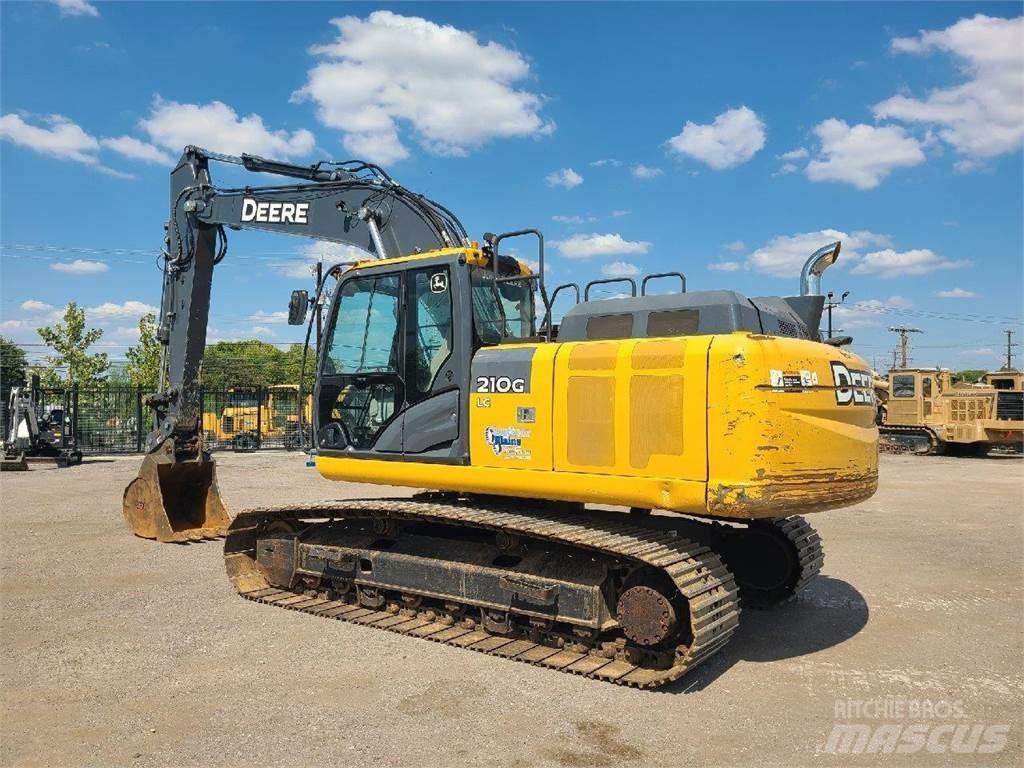 John Deere 210G LC Kāpurķēžu ekskavatori