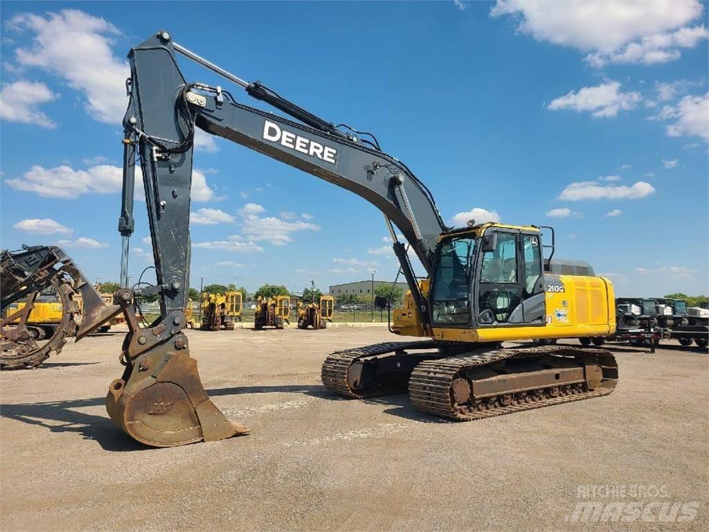 John Deere 210G LC Kāpurķēžu ekskavatori