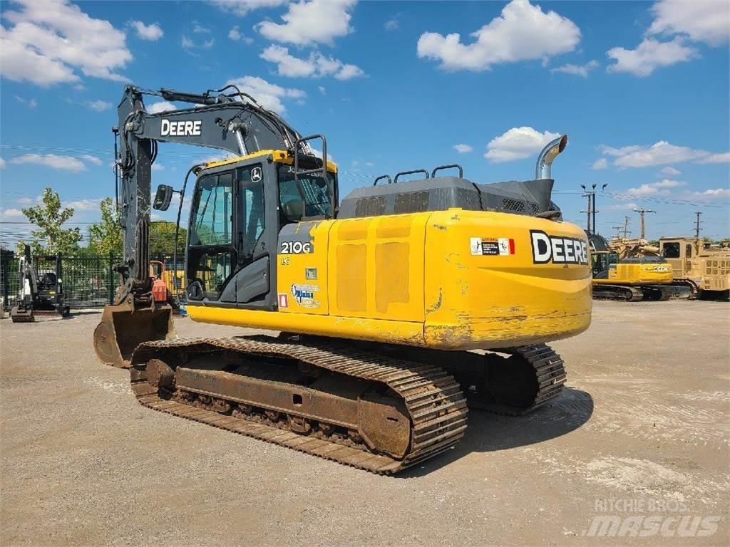 John Deere 210G LC Kāpurķēžu ekskavatori
