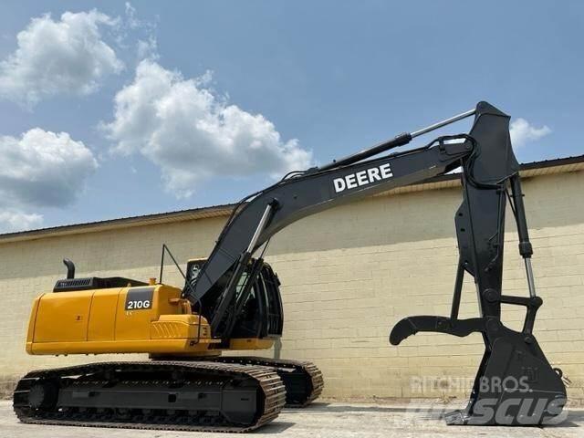 John Deere 210G LC Kāpurķēžu ekskavatori