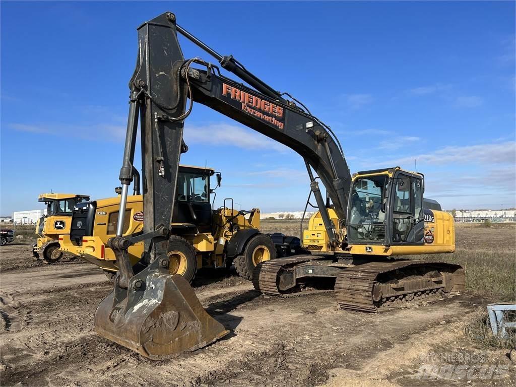 John Deere 210G LC Kāpurķēžu ekskavatori