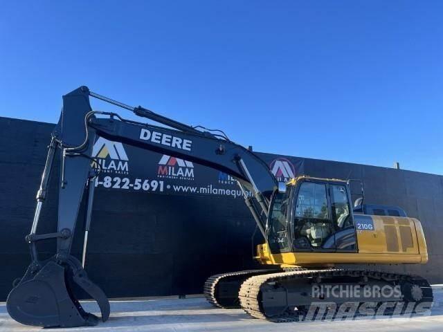 John Deere 210G LC Kāpurķēžu ekskavatori
