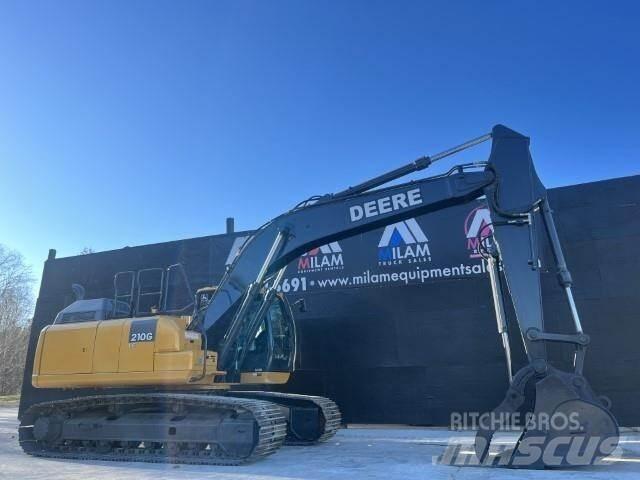 John Deere 210G LC Kāpurķēžu ekskavatori