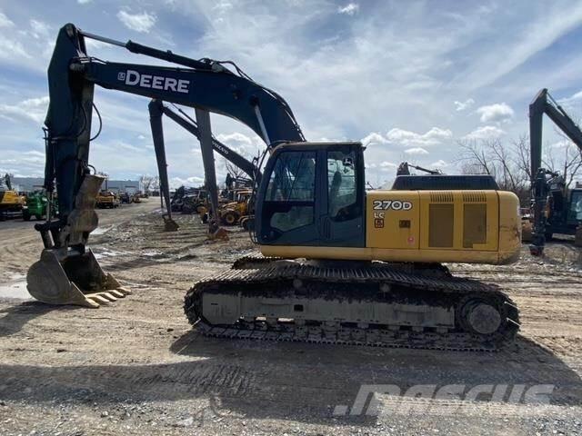 John Deere 270D LC Kāpurķēžu ekskavatori