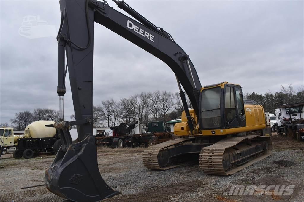 John Deere 270D LC Kāpurķēžu ekskavatori