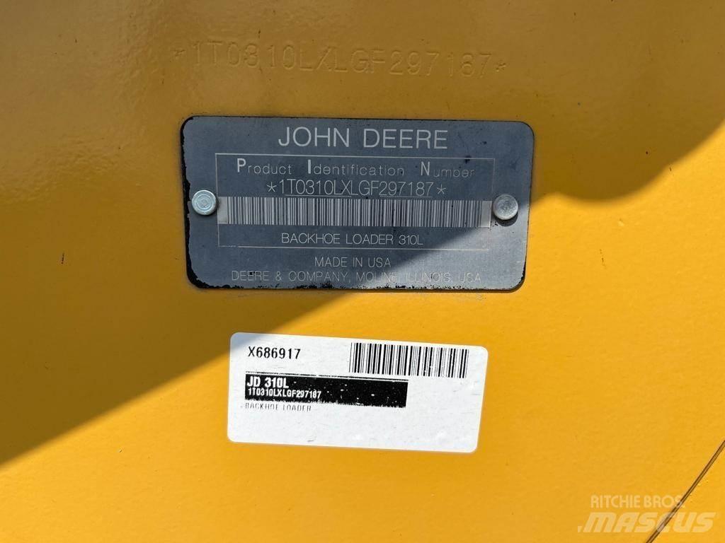 John Deere 310L Ekskavatori-iekrāvēji