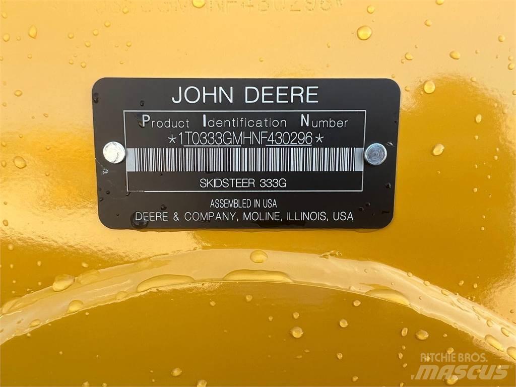 John Deere 333G Lietoti riteņu kompaktiekrāvēji