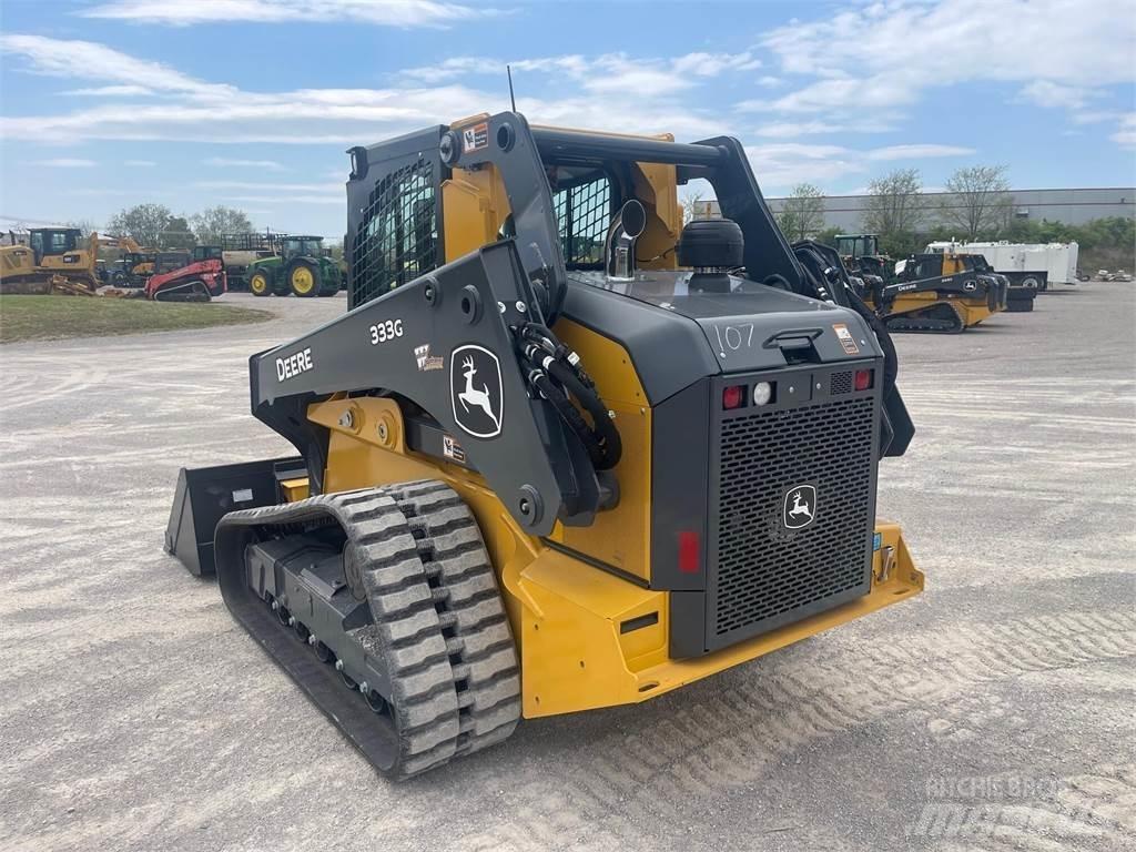 John Deere 333G Lietoti riteņu kompaktiekrāvēji