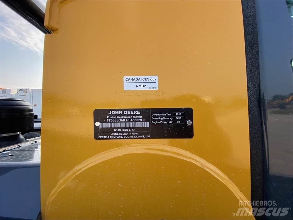 John Deere 333G Lietoti riteņu kompaktiekrāvēji