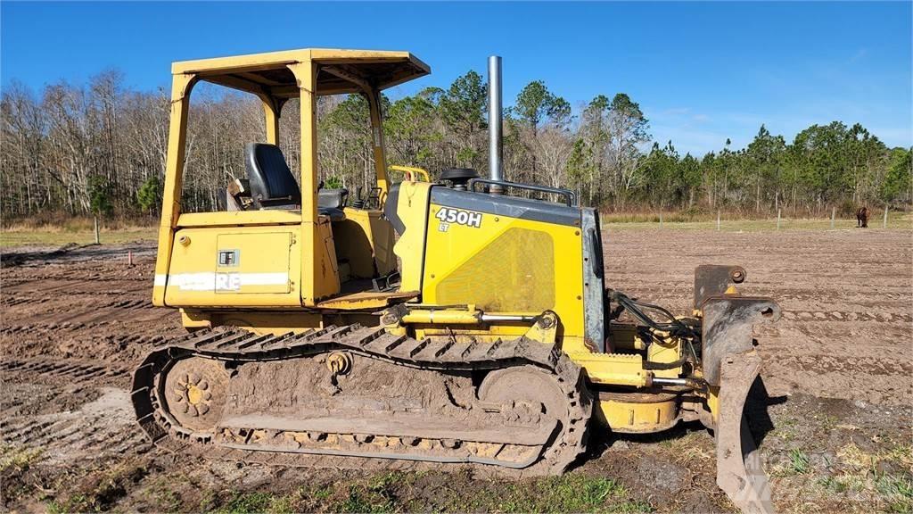 John Deere 450H LT Kāpurķēžu buldozeri