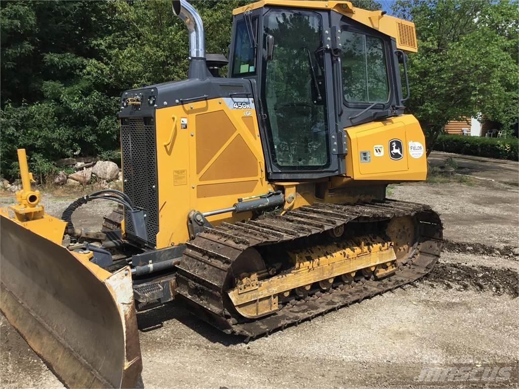 John Deere 450K Kāpurķēžu buldozeri